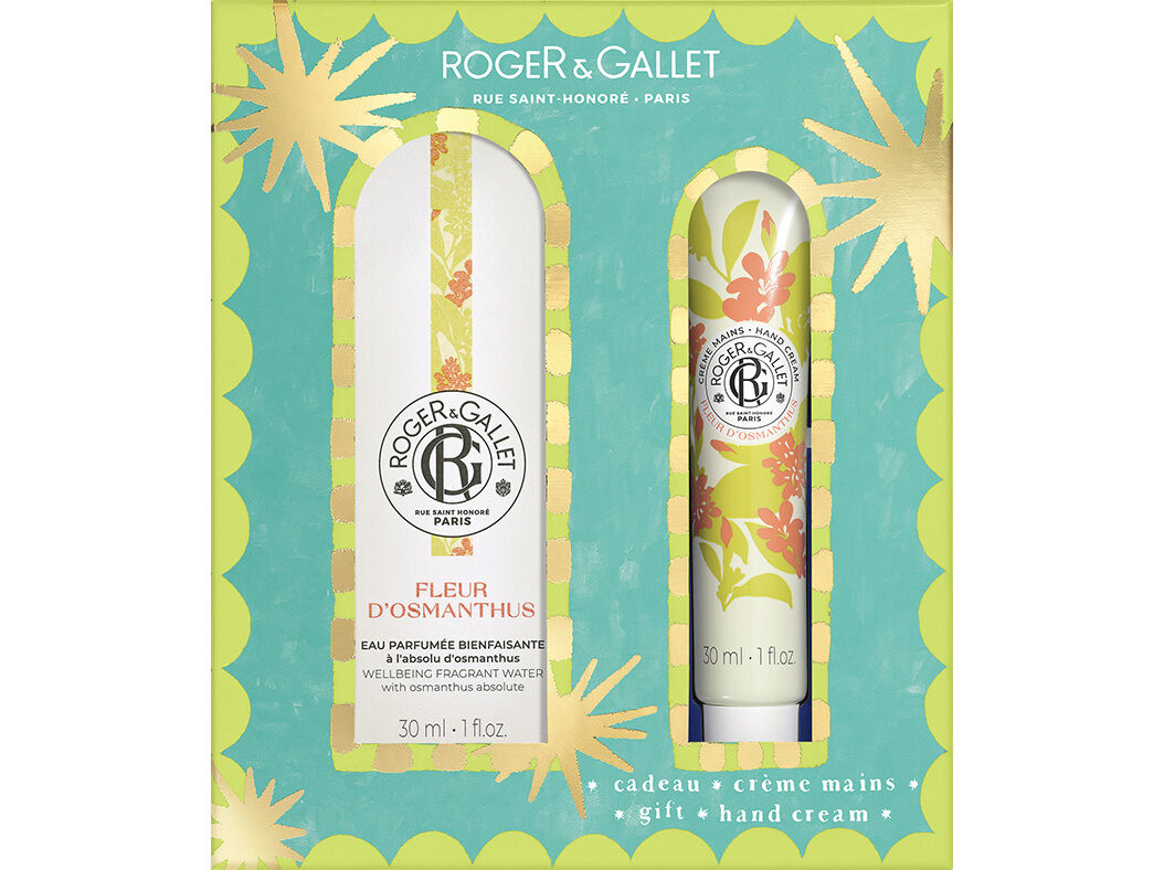 COFFRET ROGER&GALLET EDT FLEUR D'OSMANTHUS + OF CRE
