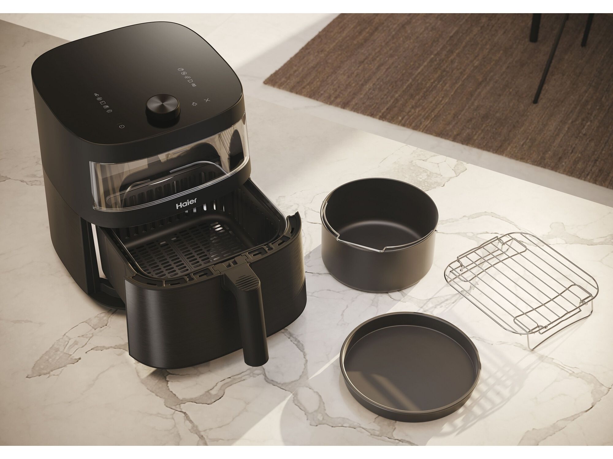 FRITADEIRA SEM &Oacute;LEO HAIER HAF5TWA3 011 S&Eacute;RIE 5 (7L COM ACESS&Oacute;RIOS) image number 5