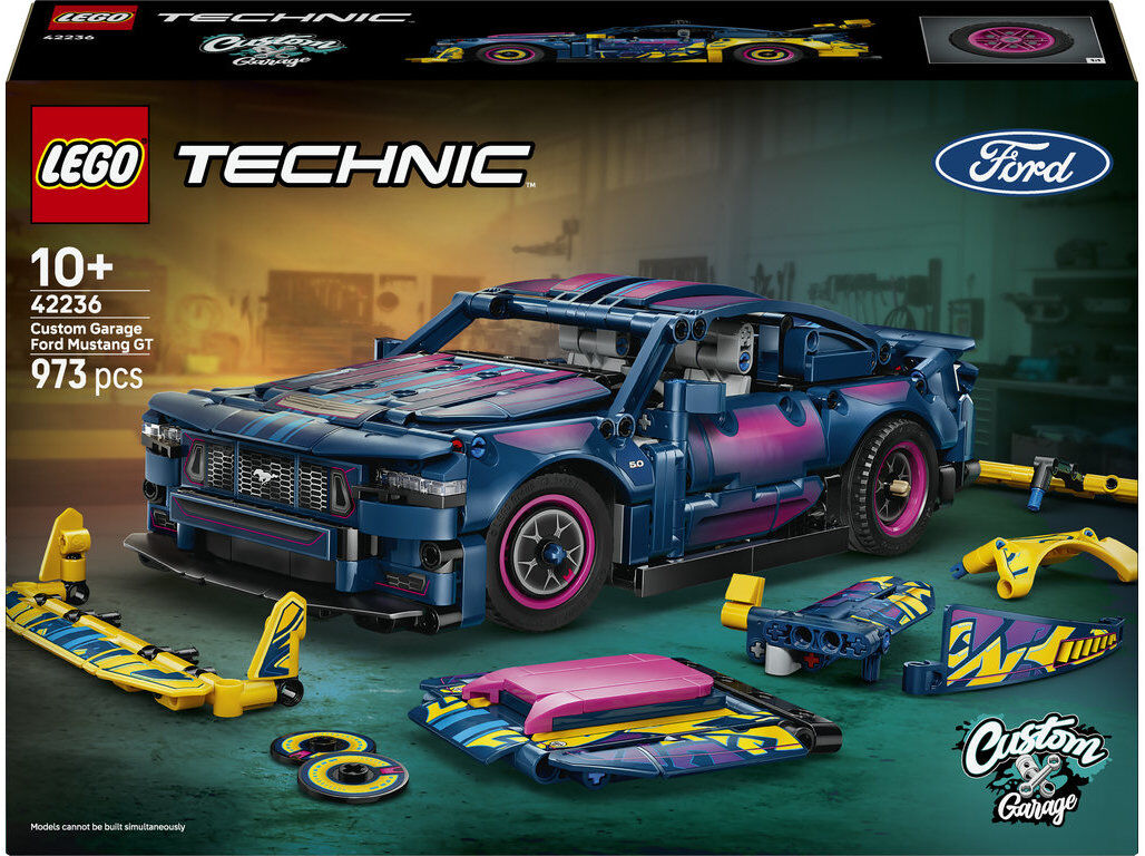 GARAGEM PERSONALIZADA LEGO TECHNIC 42236