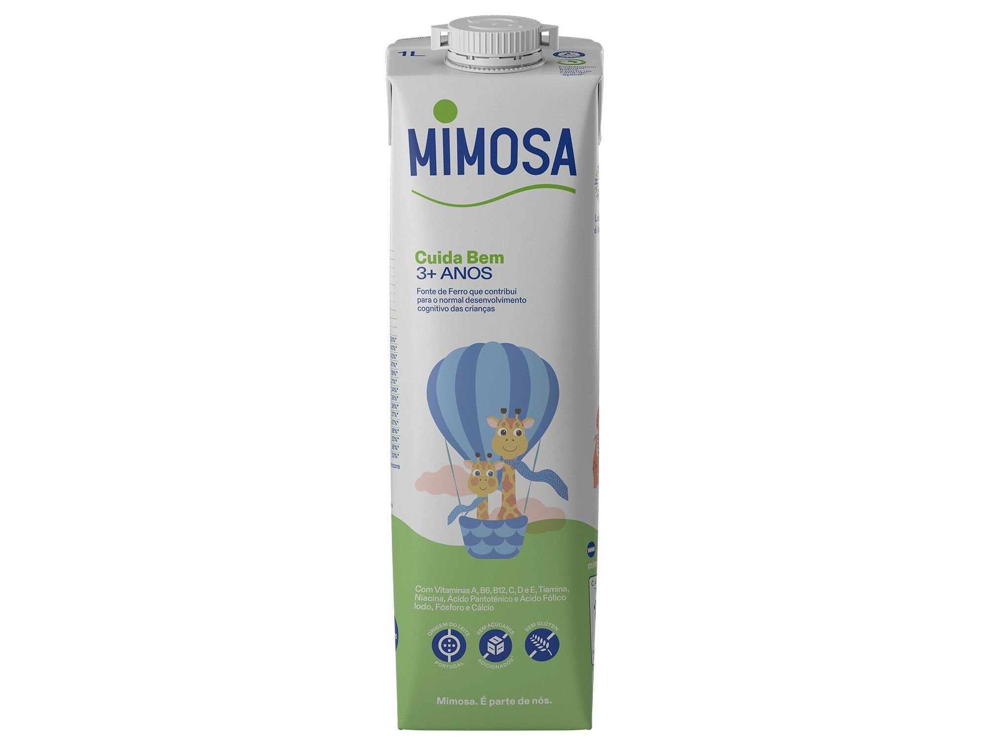 LEITE MIMOSA INFANTIL +3 ANOS UHT 1L image number 1