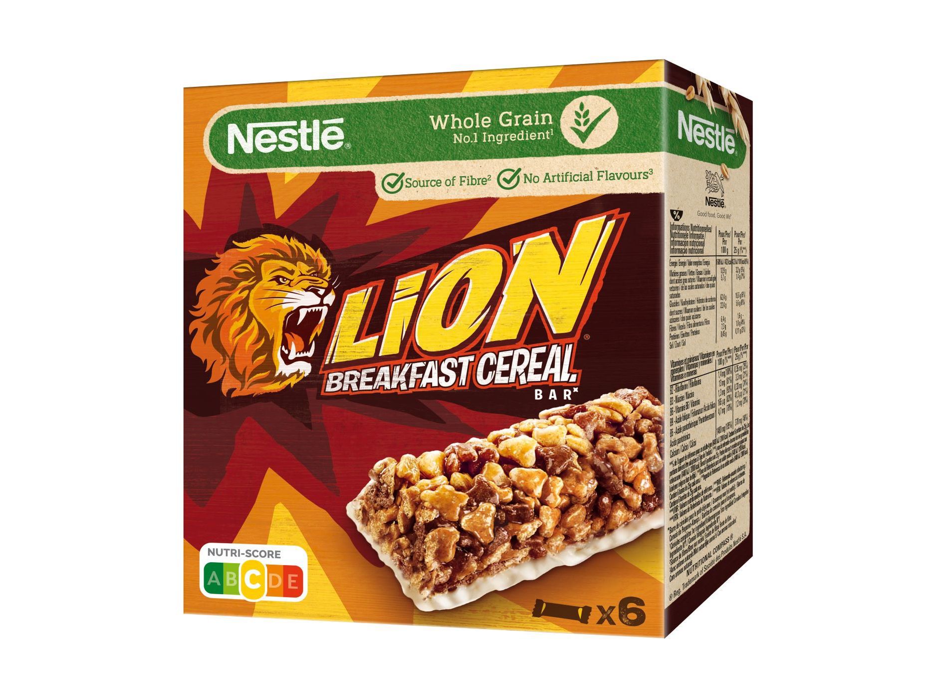 Barras De Cereais Lion Chocolate 150 g