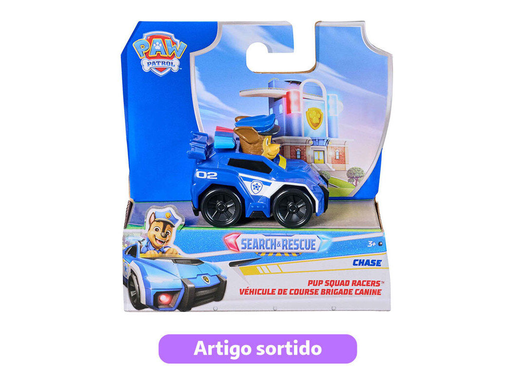 VE&Iacute;CULO PUP PATRULHA PATA SQUAD RACERS SEAR MODELOS SORTIDOS image number 0