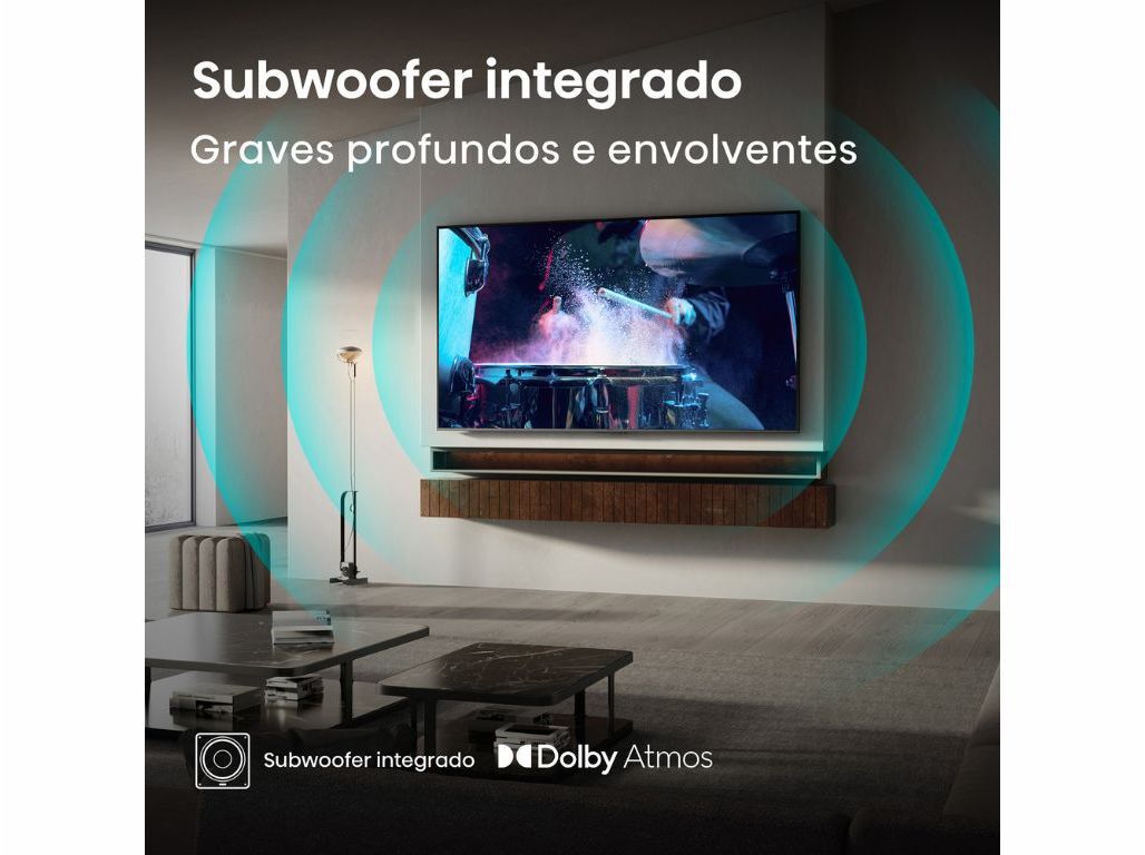 TV ULED MINI LED HISENSE 55U7Q (55" SMART 4K 139CM) image number 5