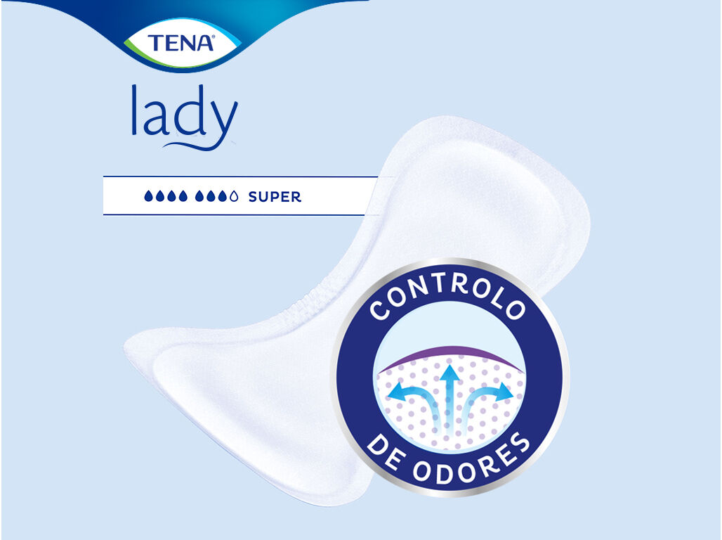 PENSOS INCONTIN&Ecirc;NCIA TENA LADY SUPER 30 UN image number 1