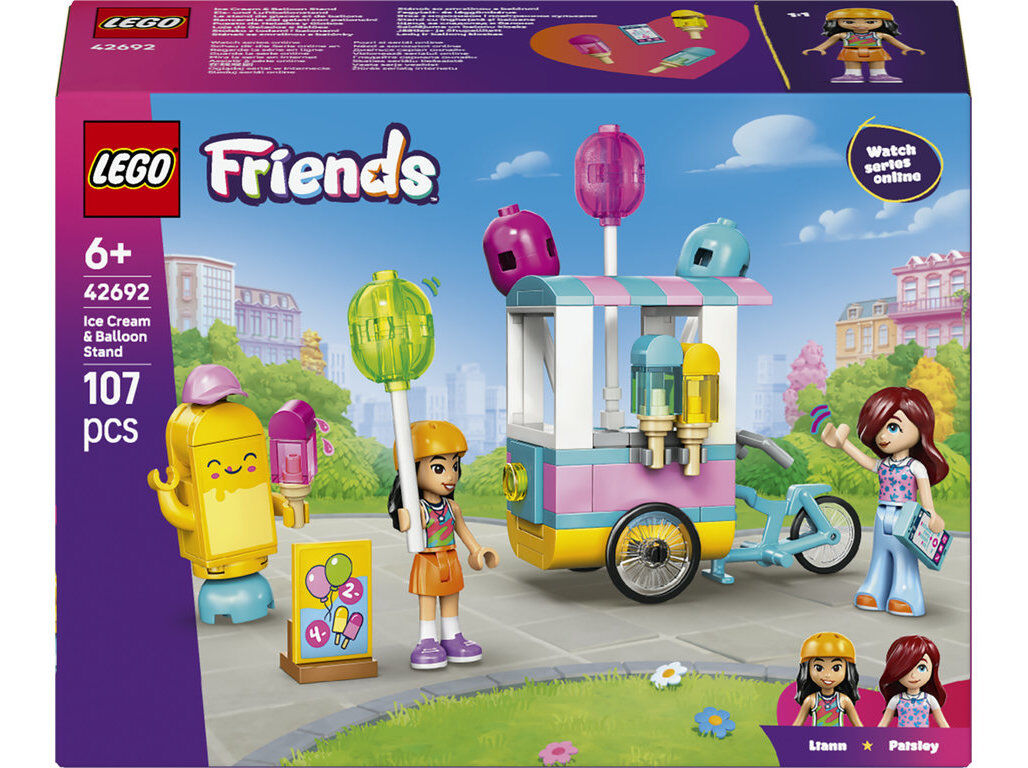 LOJA DE GELADOS E BAL&Otilde;ES LEGO LEGO FRIENDS 42692