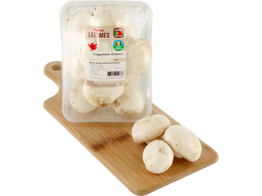 COGUMELOS BRANCOS AUCHAN CULTIVAMOS O BOM 300 G