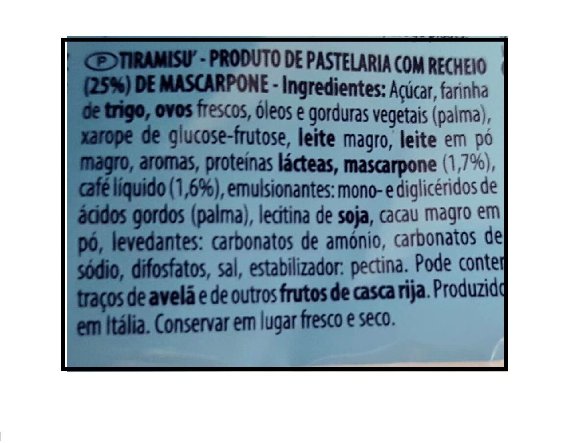 BOLO MIDI COM RECHEIO TIRAMISU 280G image number 1