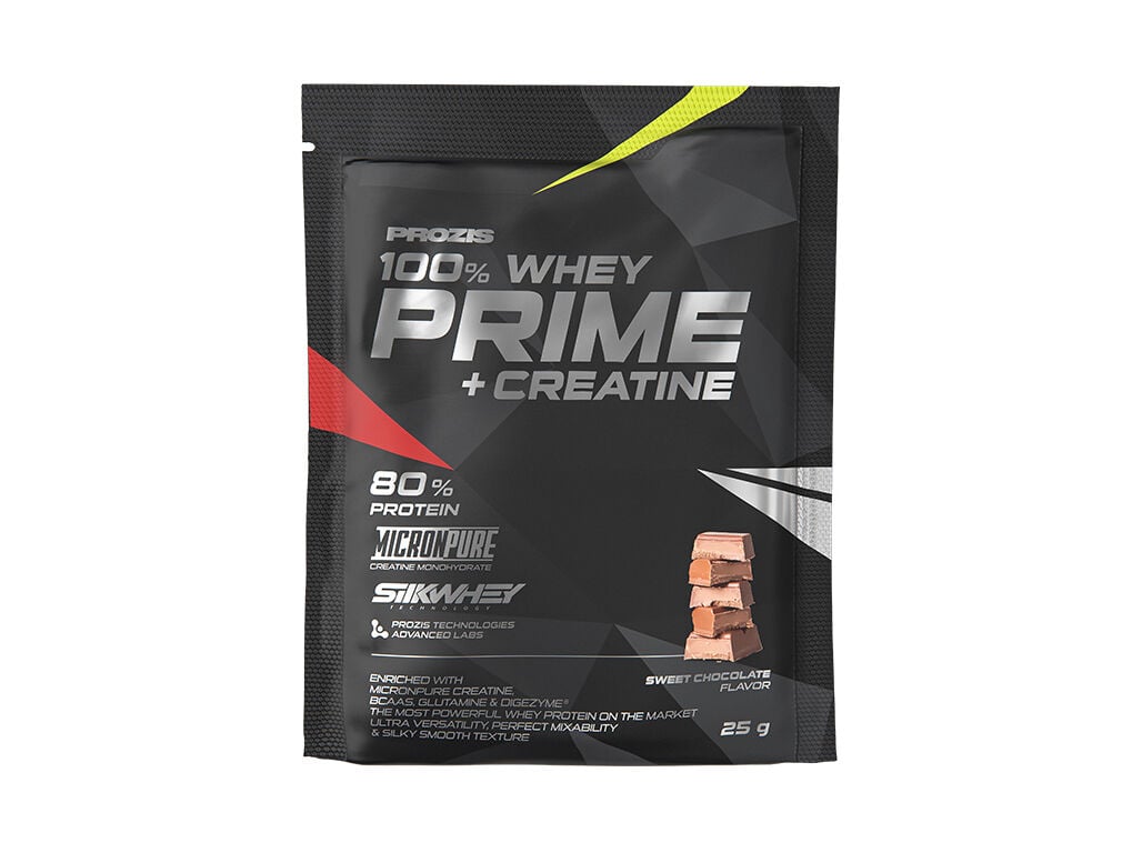 SAQUETA DE 100% WHEY PROZIS PRIME CHOCOLATE 25G image number 0