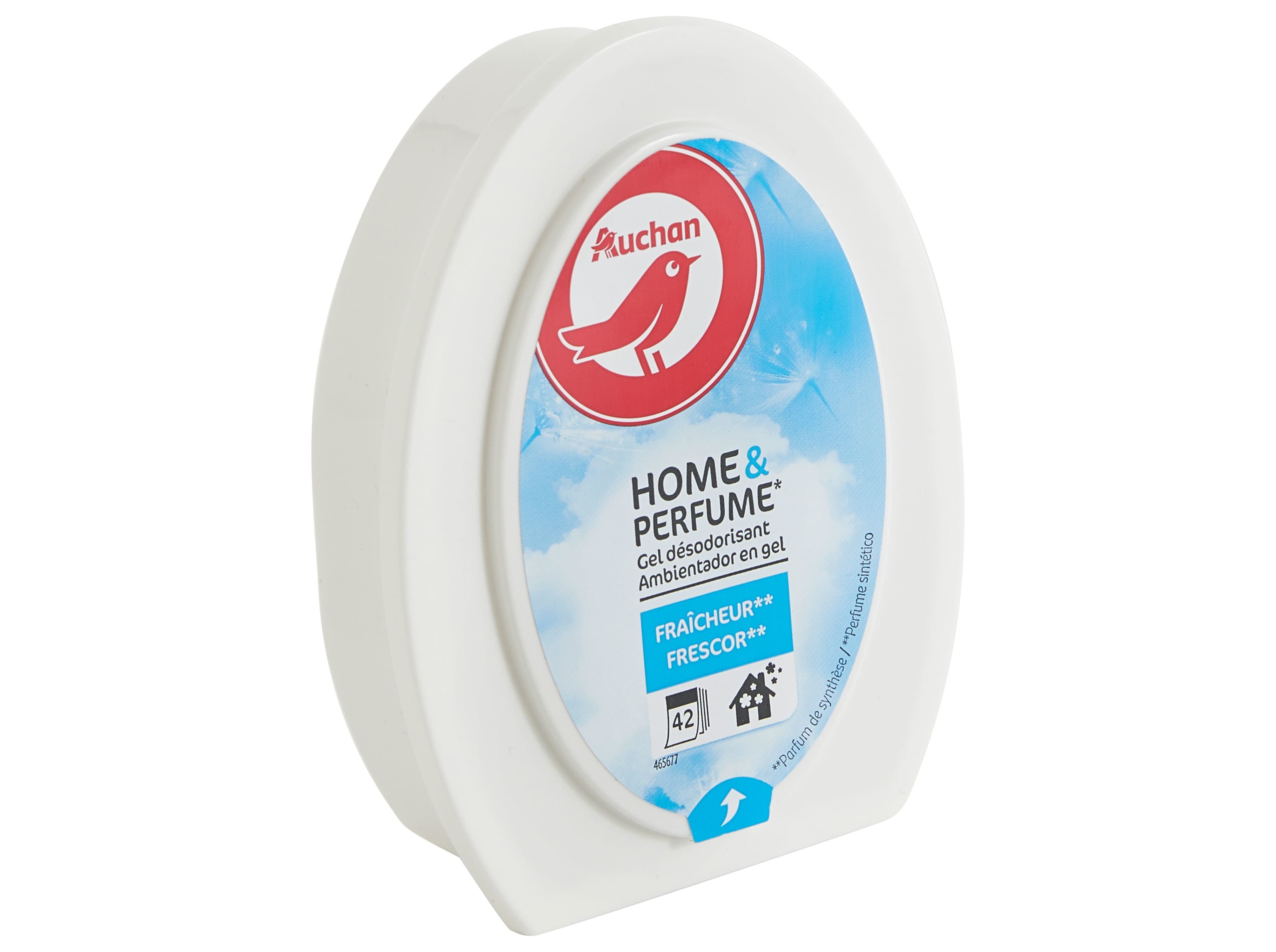 AMBIENTADOR AUCHAN GEL FRESCURA 150G image number 1