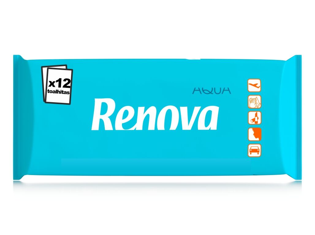 LEN&Ccedil;OS RENOVA MULTIUSOS AQUA 12UN
