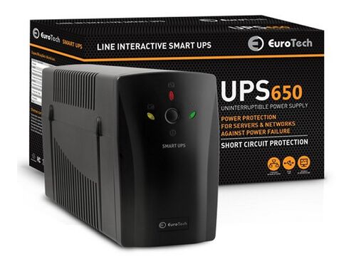 UPS EUROTECH SMART UPS 650VA UPS650EU image number 0