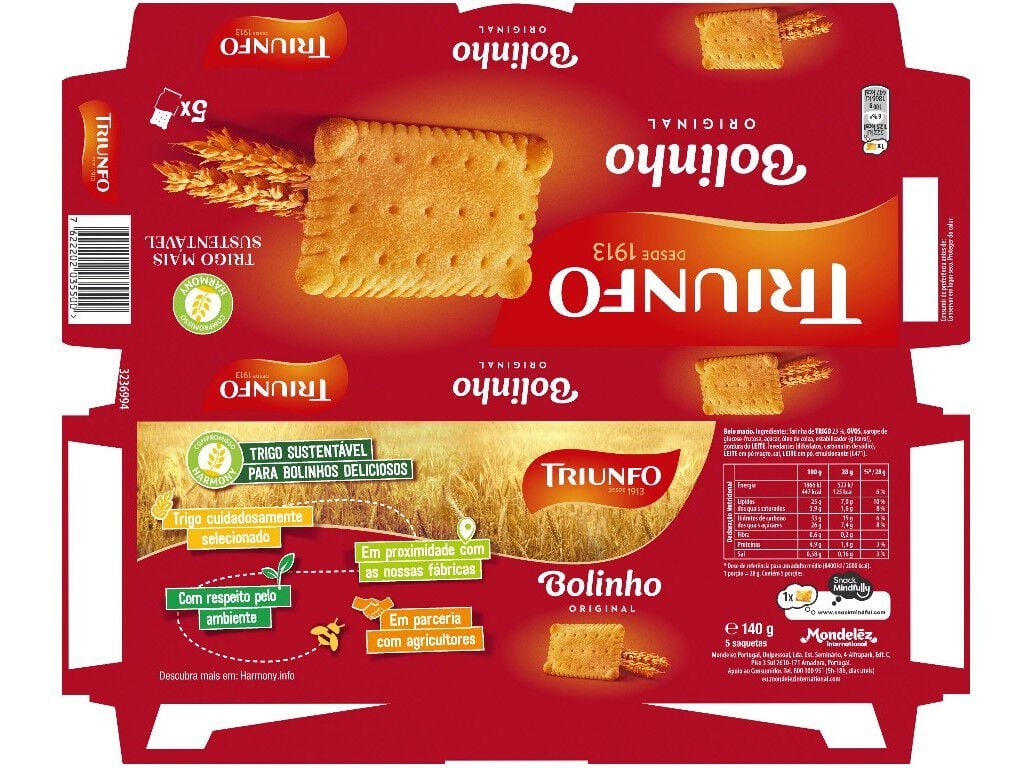 BOLACHA TRIUNFO DIGESTIVE GO CHOCOLATE 171G image number 1