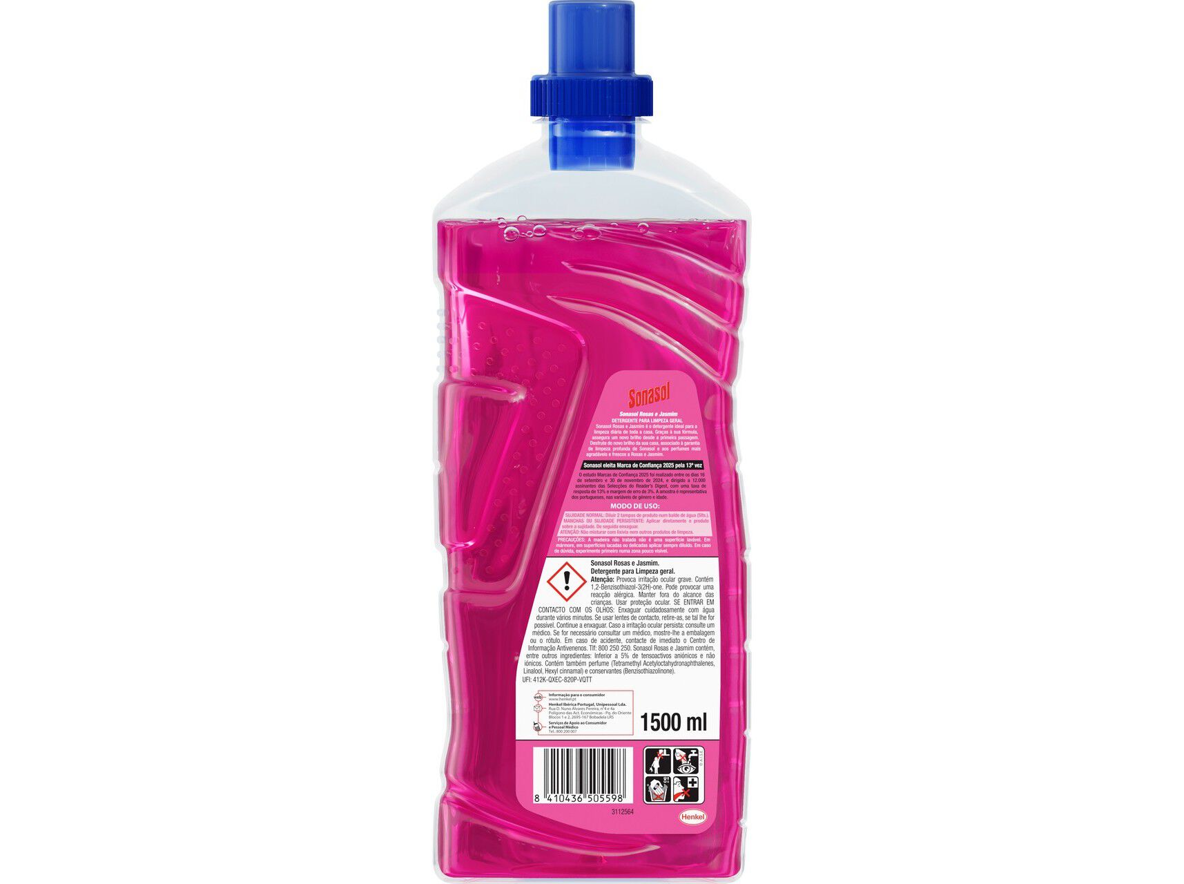 LAVA TUDO SONASOL MAGIC ROSAS 1.5L image number 1