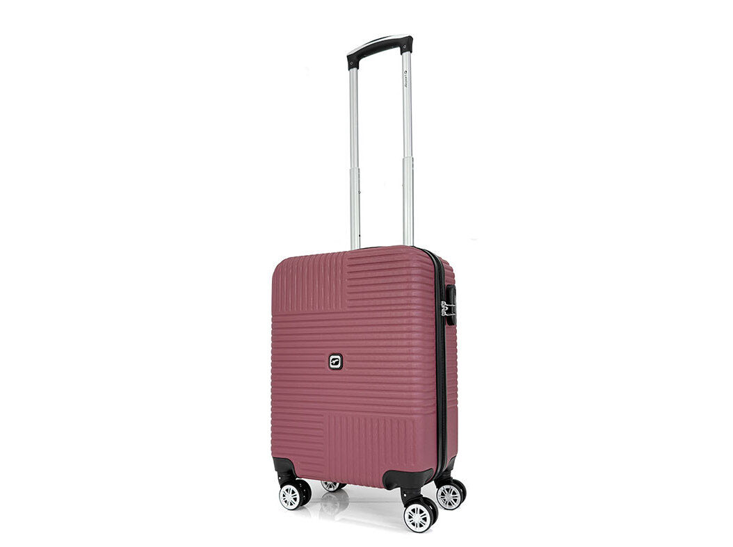 MALA DE CABINE R&Iacute;GIDA AIRPORT ZEN BORD&Ocirc; COM 8 RODAS 55 X 36 X 21 CM