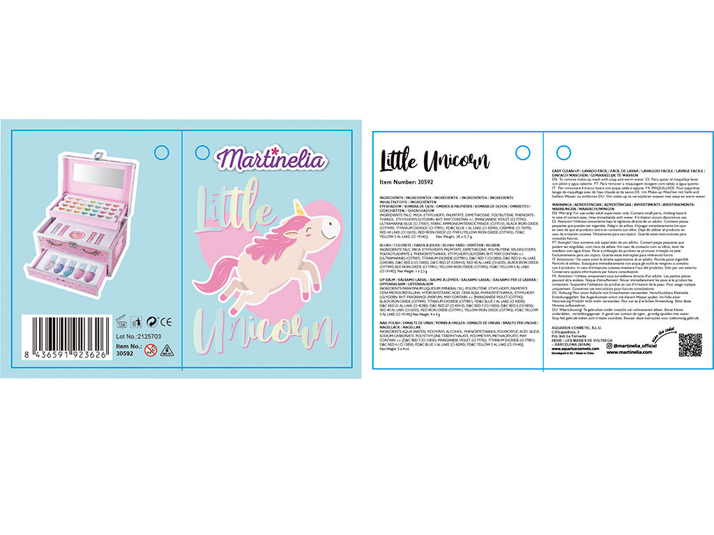 CAIXA MAQUILHAGEM MARTINELIA BRILHO UNIC&Oacute;RNIO image number 2