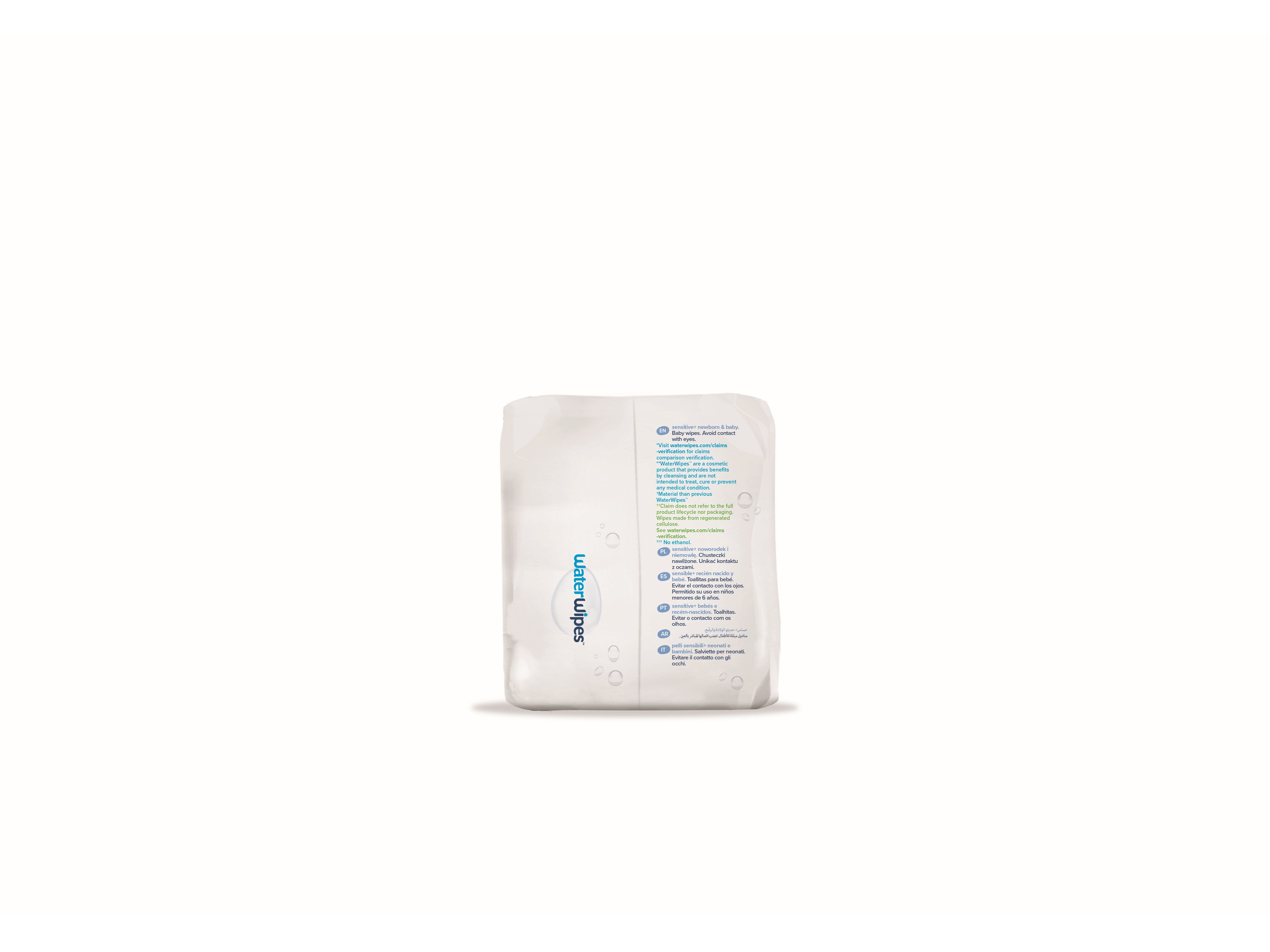 TOALHITAS WATERWIPES BIODEGRAD&Aacute;VEIS 3X48 UNID image number 7
