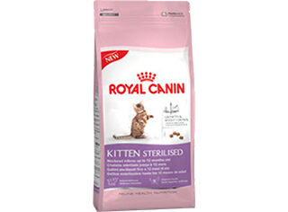 RA&Ccedil;&Atilde;O GATO ROYAL CANIN GATINHOS ESTERILIZADOS 400GR