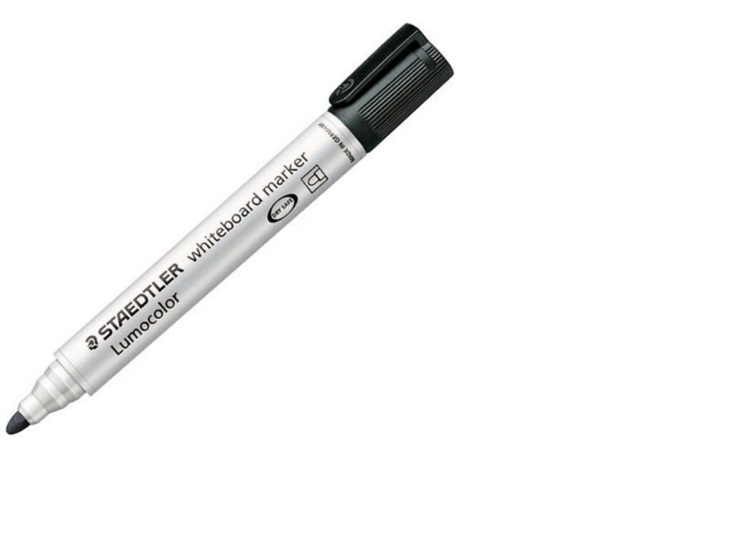 MARCADOR PARA QUADRO BRANCO LUMOCOLOR STAEDTLER PRETO image number 1