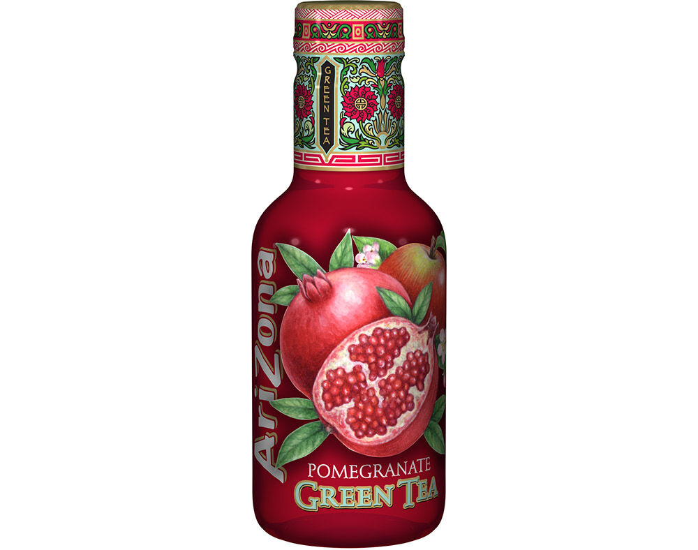 ICE TEA ARIZONA CH&Aacute; VERDE COM ROM&Atilde; 500ML