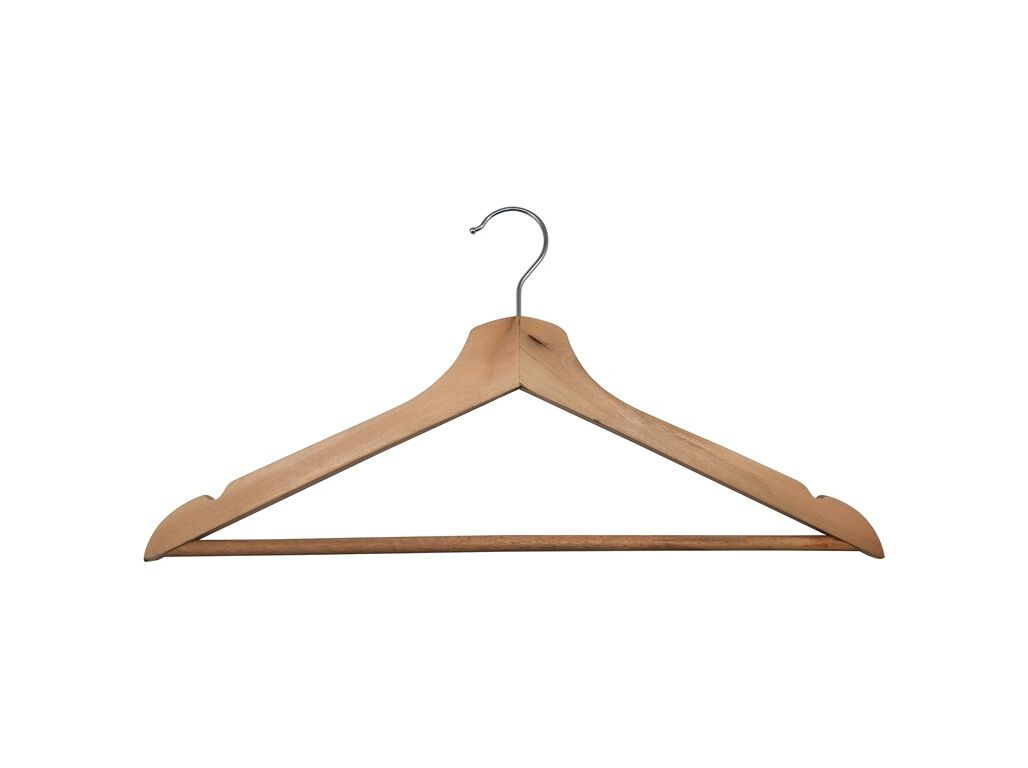 CABIDE COM BARRA AUCHAN EM MADEIRA NATURAL