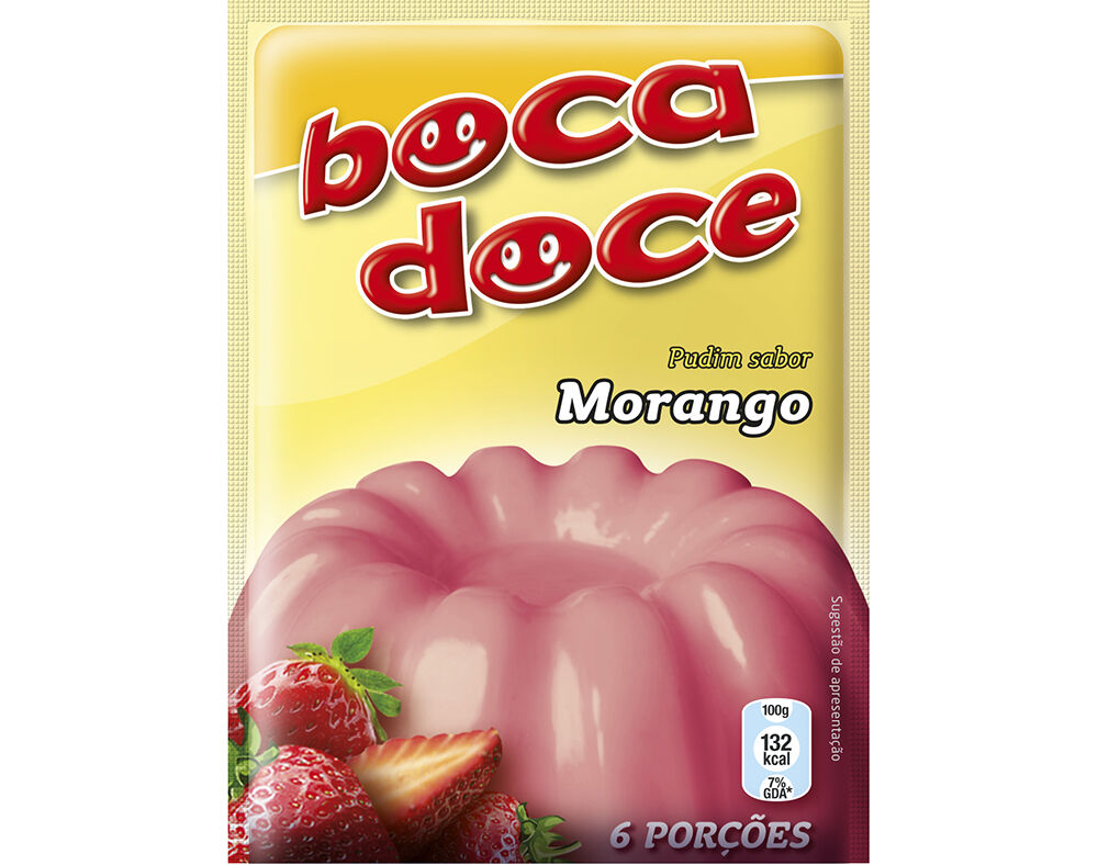PUDIM BOCA DOCE MORANGO 22G image number 0