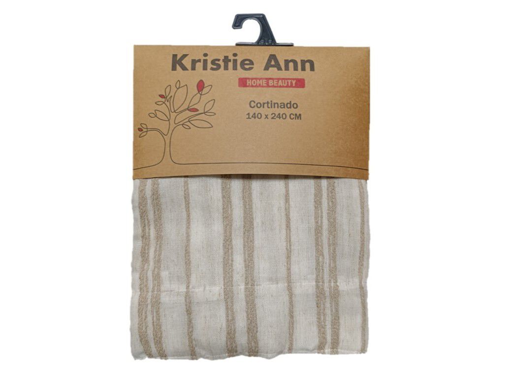 CORTINADO CADIZ CREME 140X240CM