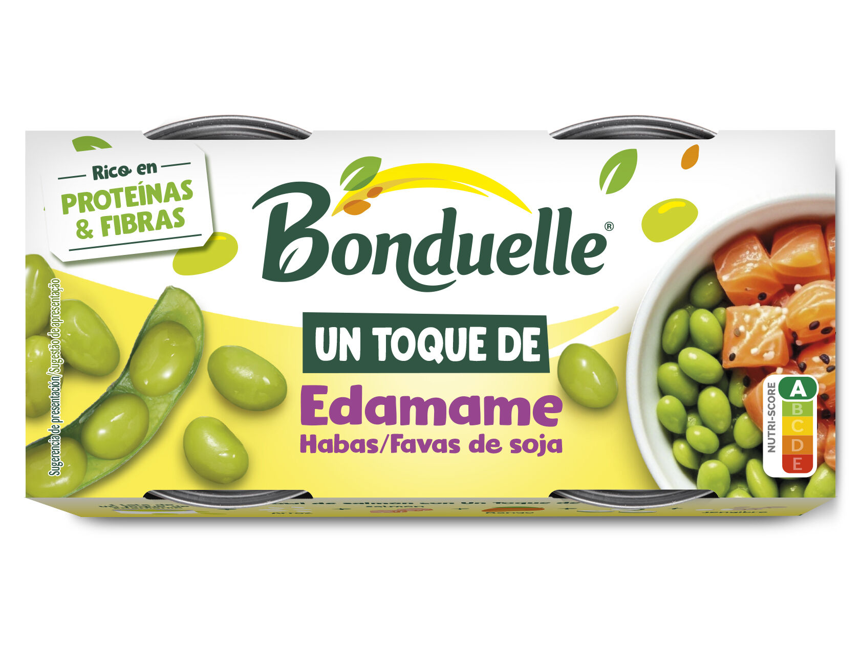 EDAMAME FAVAS SOJA BONDUELLE 80(65)G image number 0