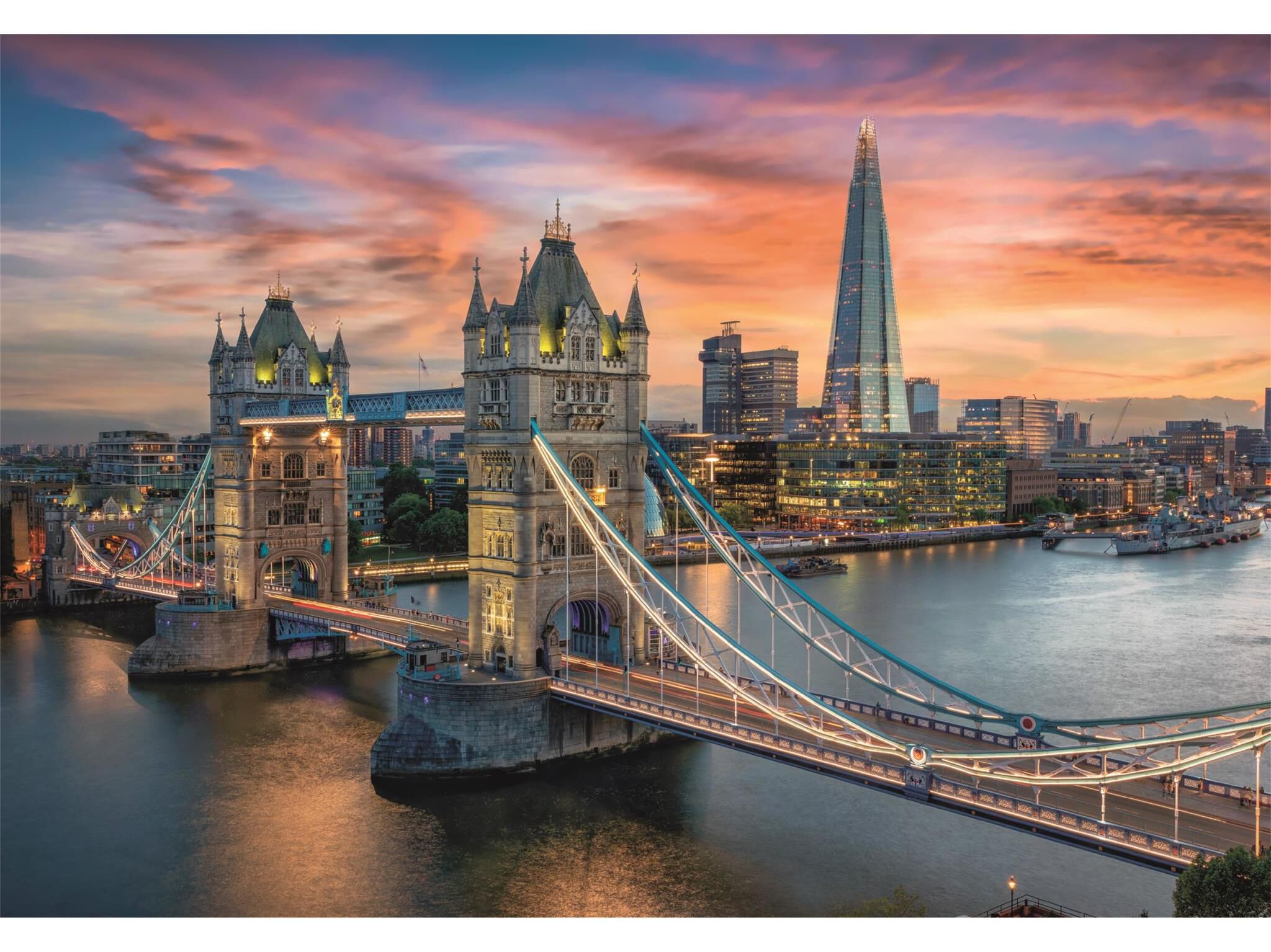 PUZZLE CLEMENTONI LONDON TWILIGHT 1500 PE&Ccedil;AS image number 1