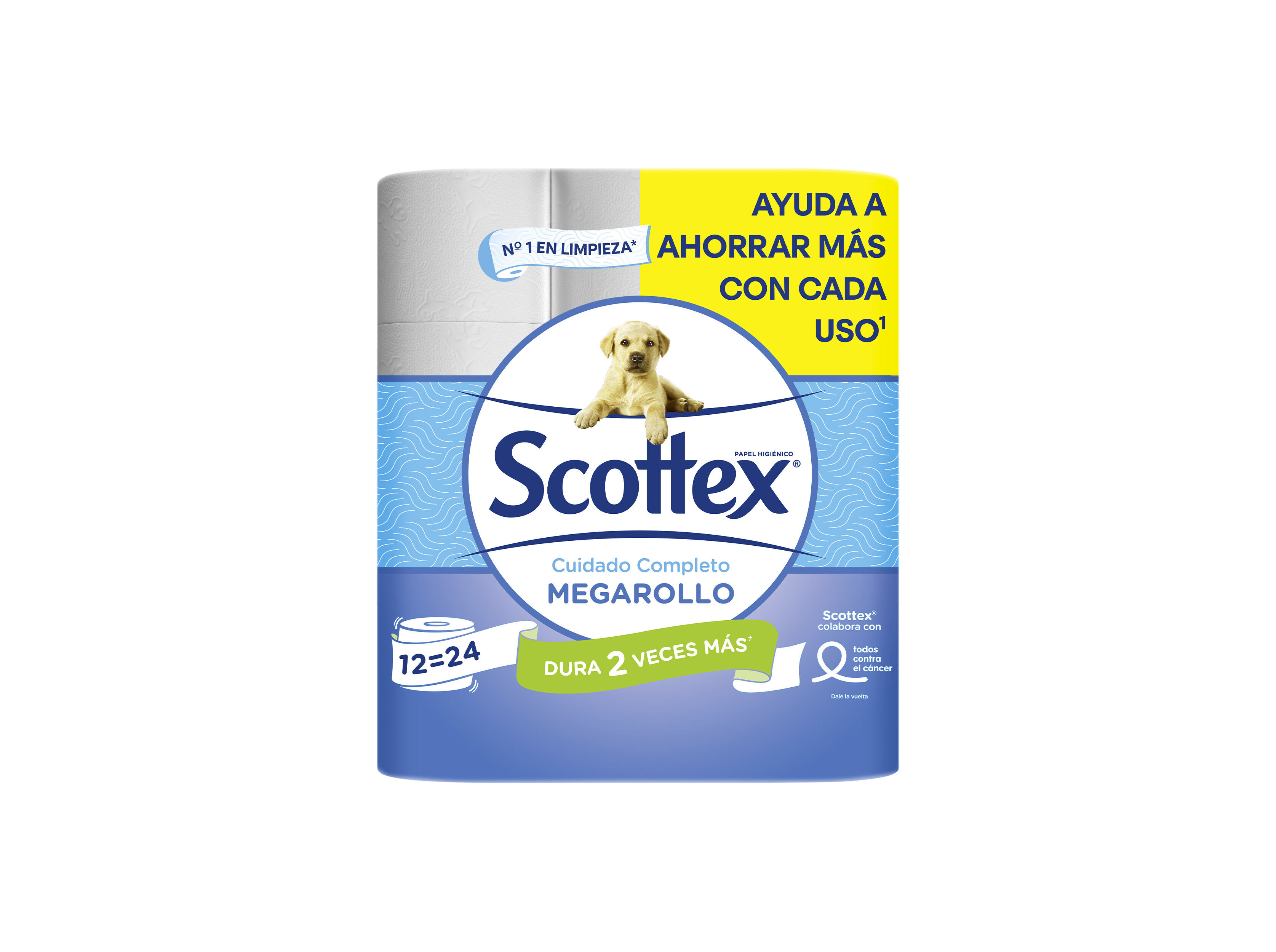 PAPEL HIGI&Eacute;NICO SCOTTEX 12=24 ROLOS image number 0