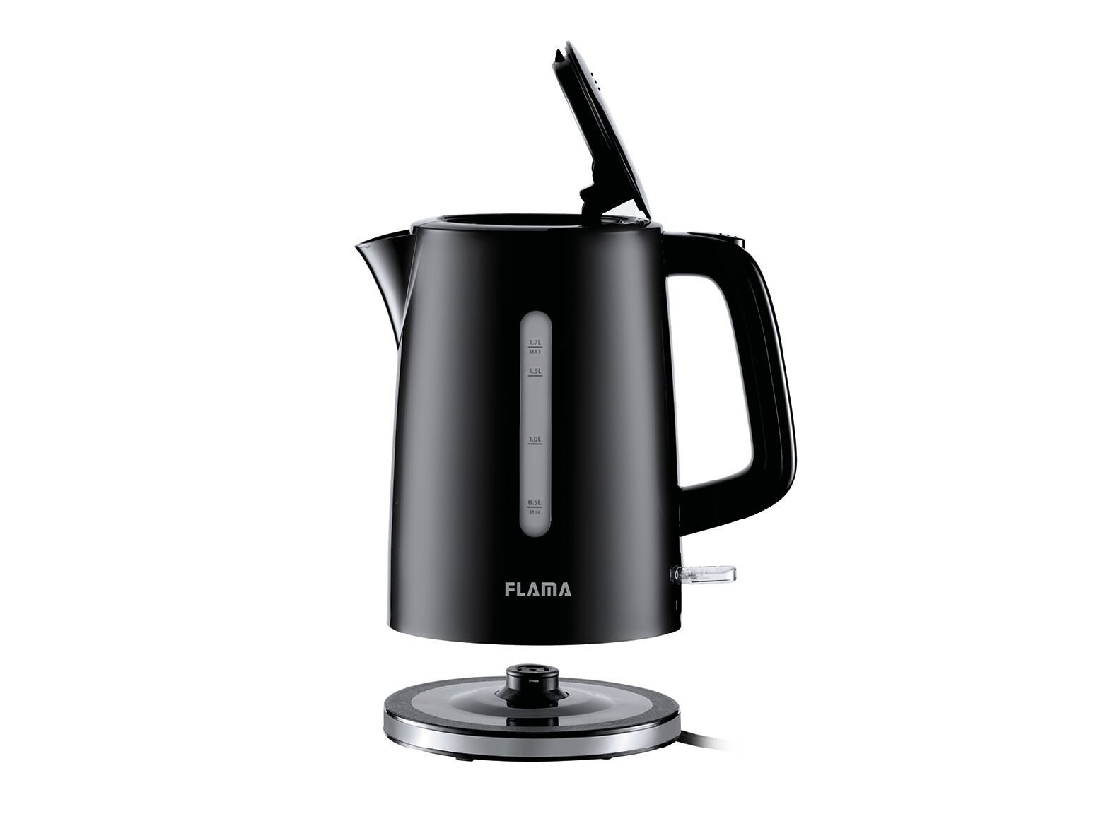 JARRO EL&Eacute;TRICO FLAMA 727FL PRETO 1.7L 2200W image number 4