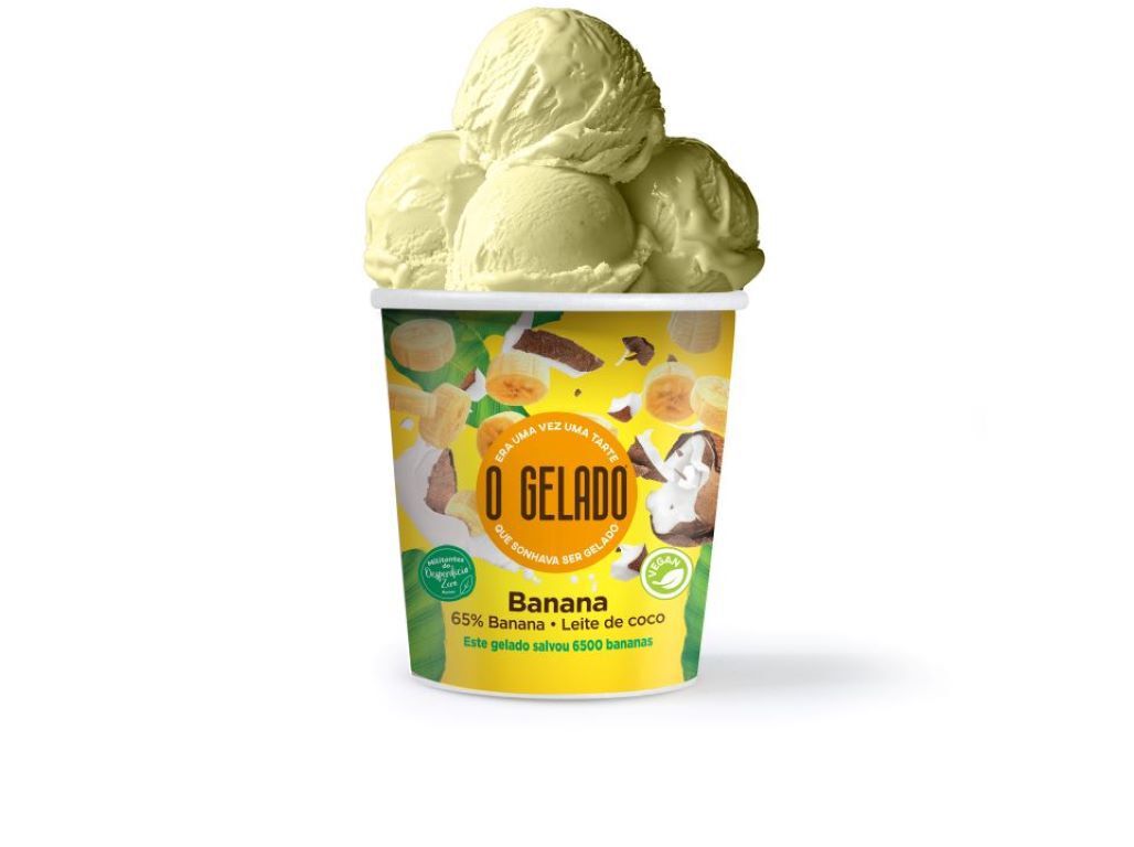 GELADO O GELADO SORBET BANANA (ECONOMIA CIRCULAR) 460 ML
