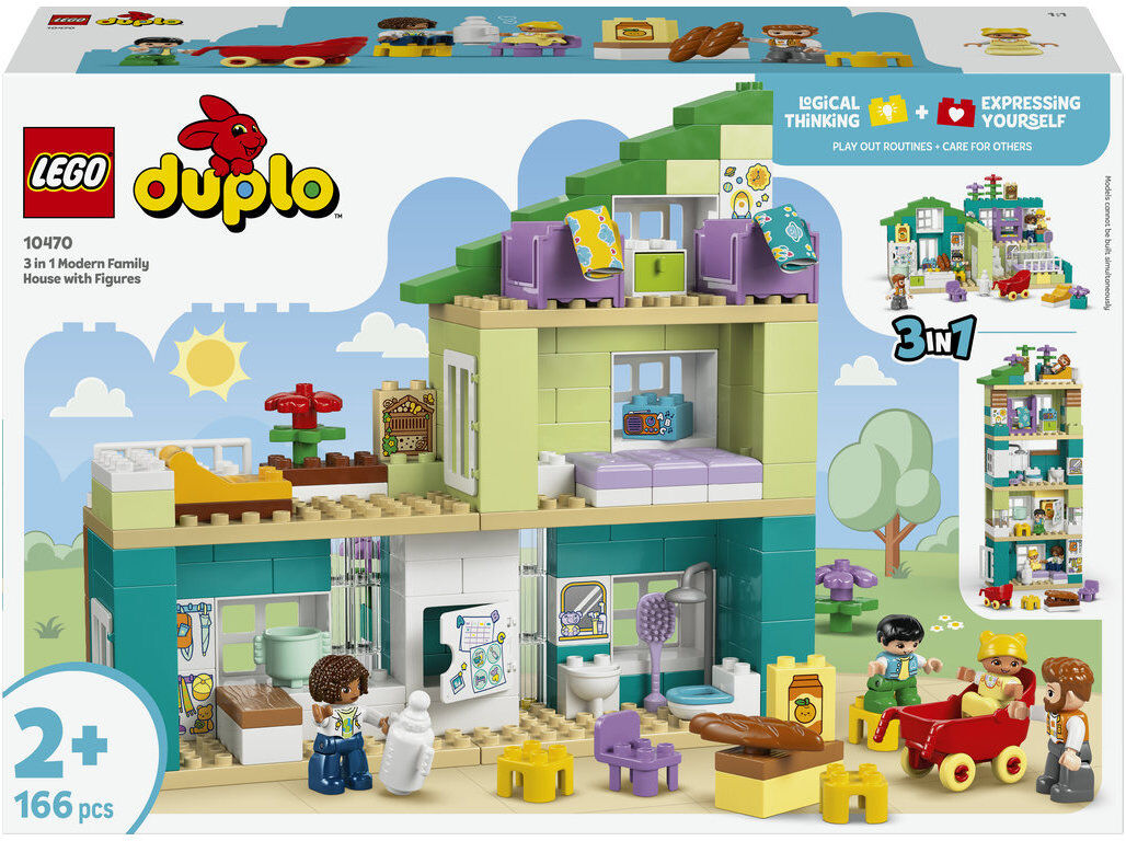 CASA DE FAM&Iacute;LIA MODERNA LEGO DUPLO TOWN 10470