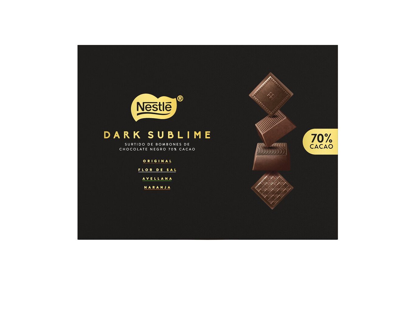 BOMBONS NESTL&Eacute; DARK SUBLIME 145G image number 0