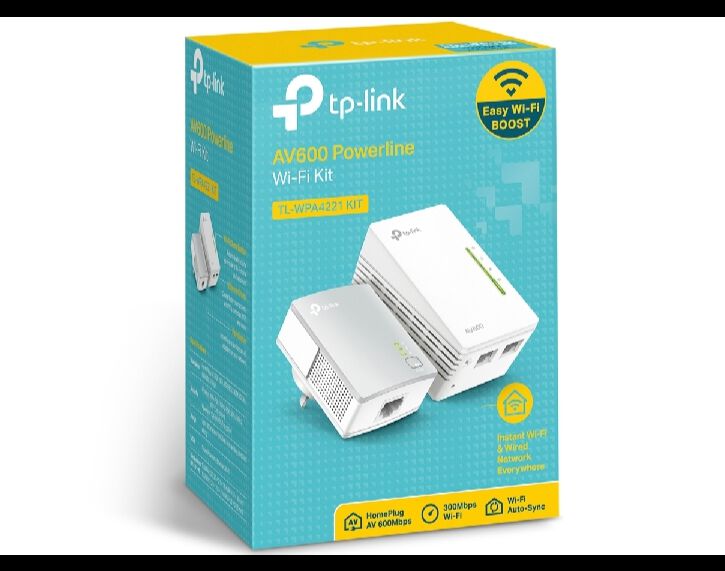 POWERLINE TP-LINK KIT WIFI 600MBPS TL-WPA4221KIT image number 4