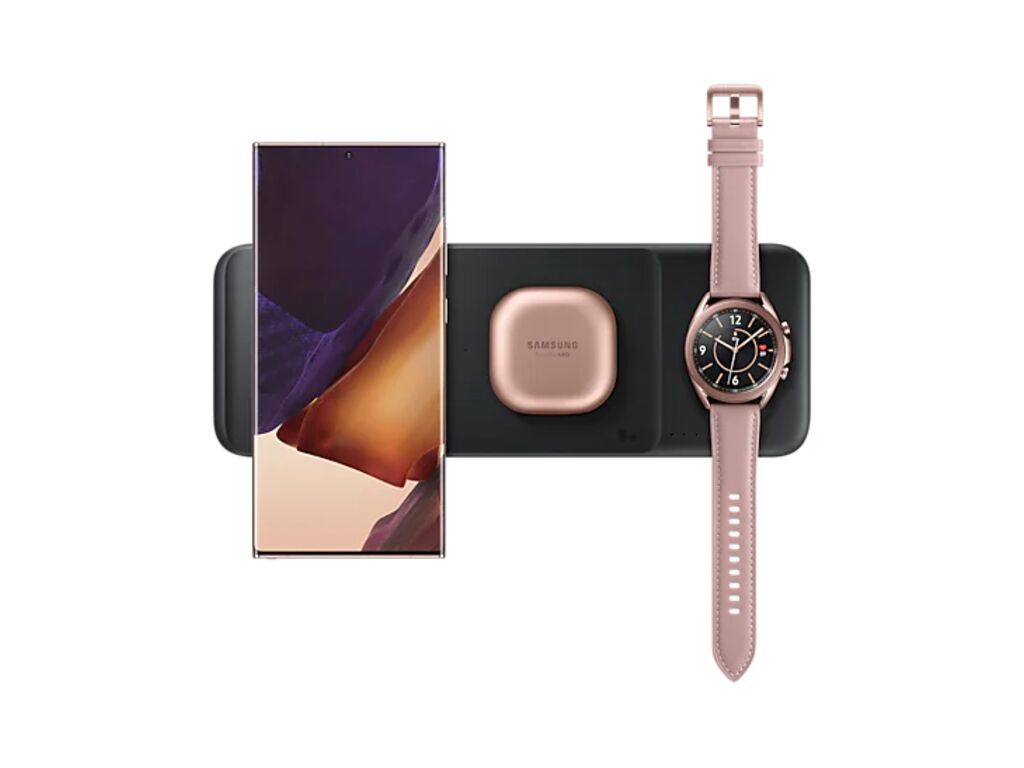 CARREGADOR WIRELESS SAMSUNG TRIO EP-P6300TBEGEU PRETO 25W image number 0