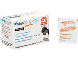 RhinoDouche Sal Júnior 40 saquetas – Farmácia Virtual