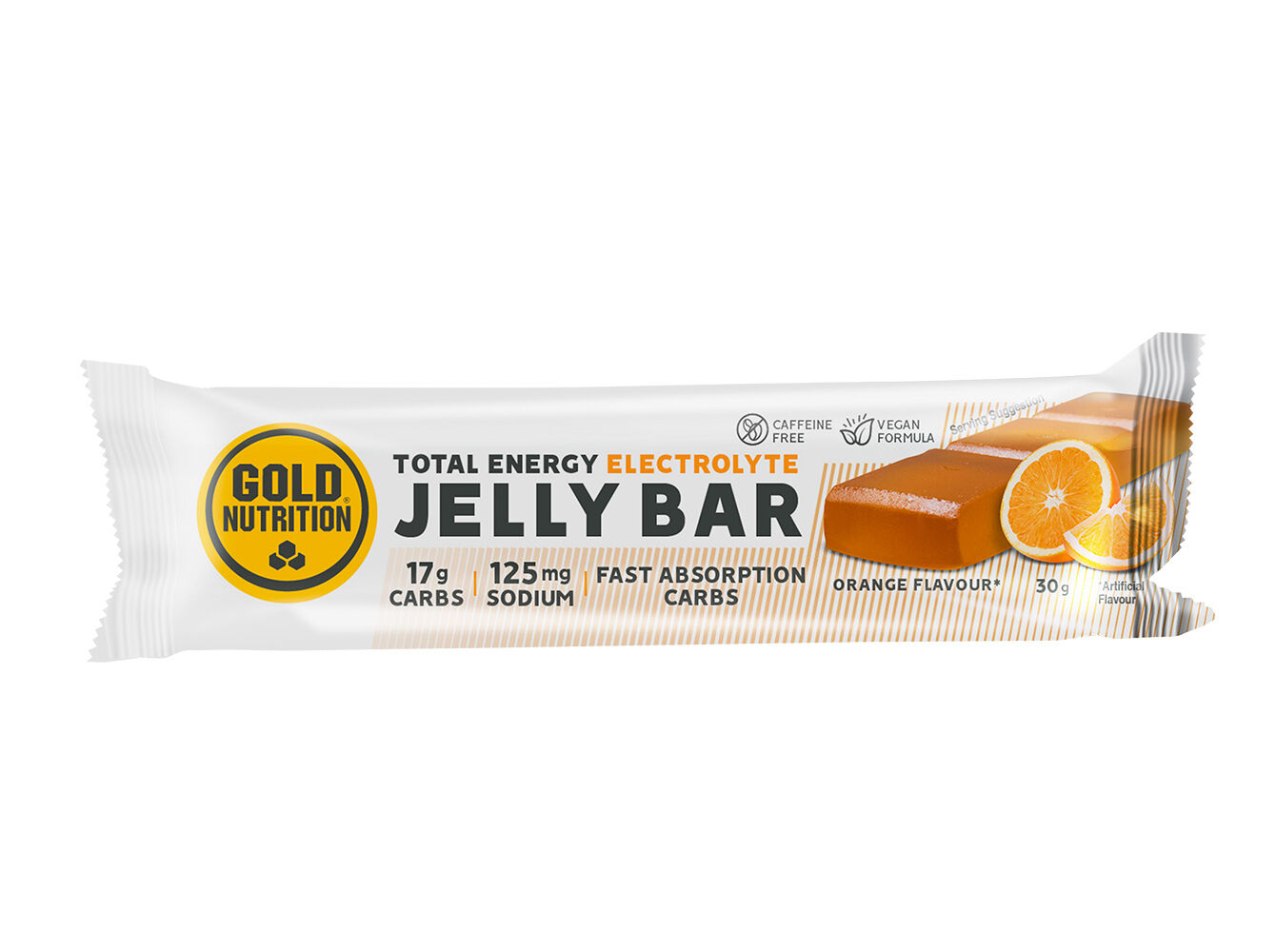 BARRA JELLY BAR GOLDNUTRITION LARANJA 30 G image number 0