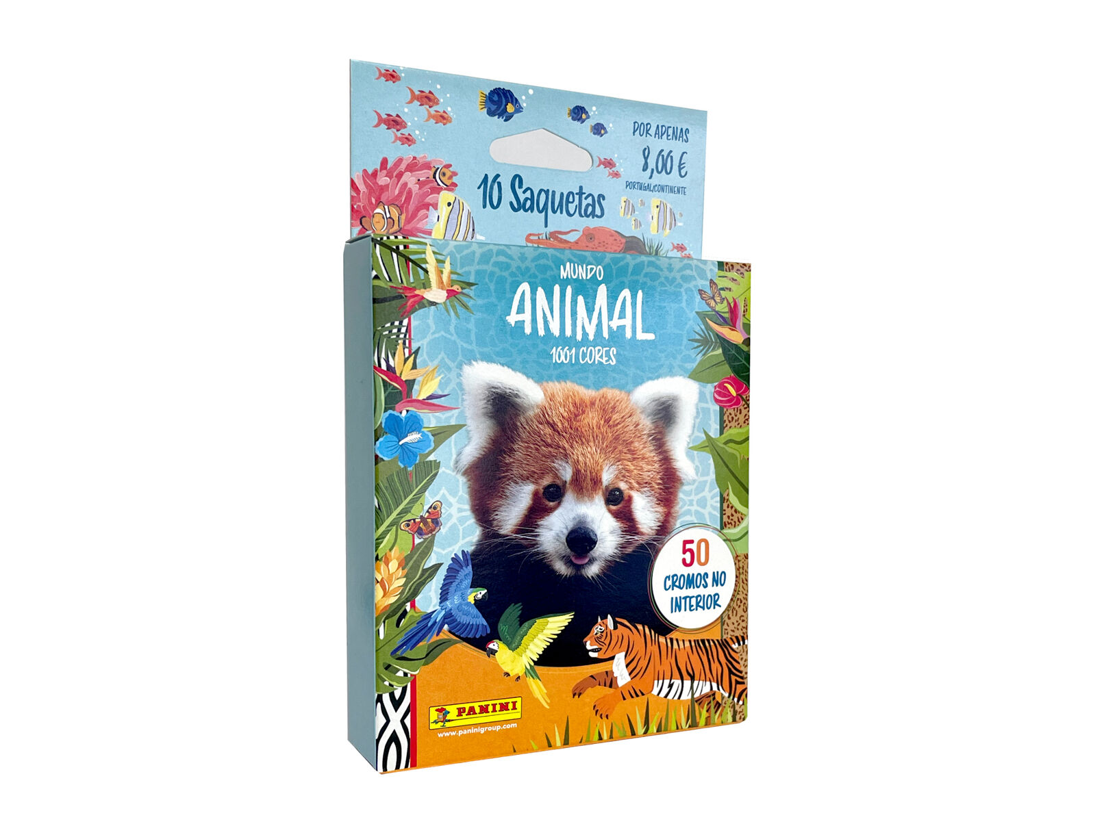 ECOBLISTER 10 SAQUETAS MUNDO ANIMAL 1001 CORES