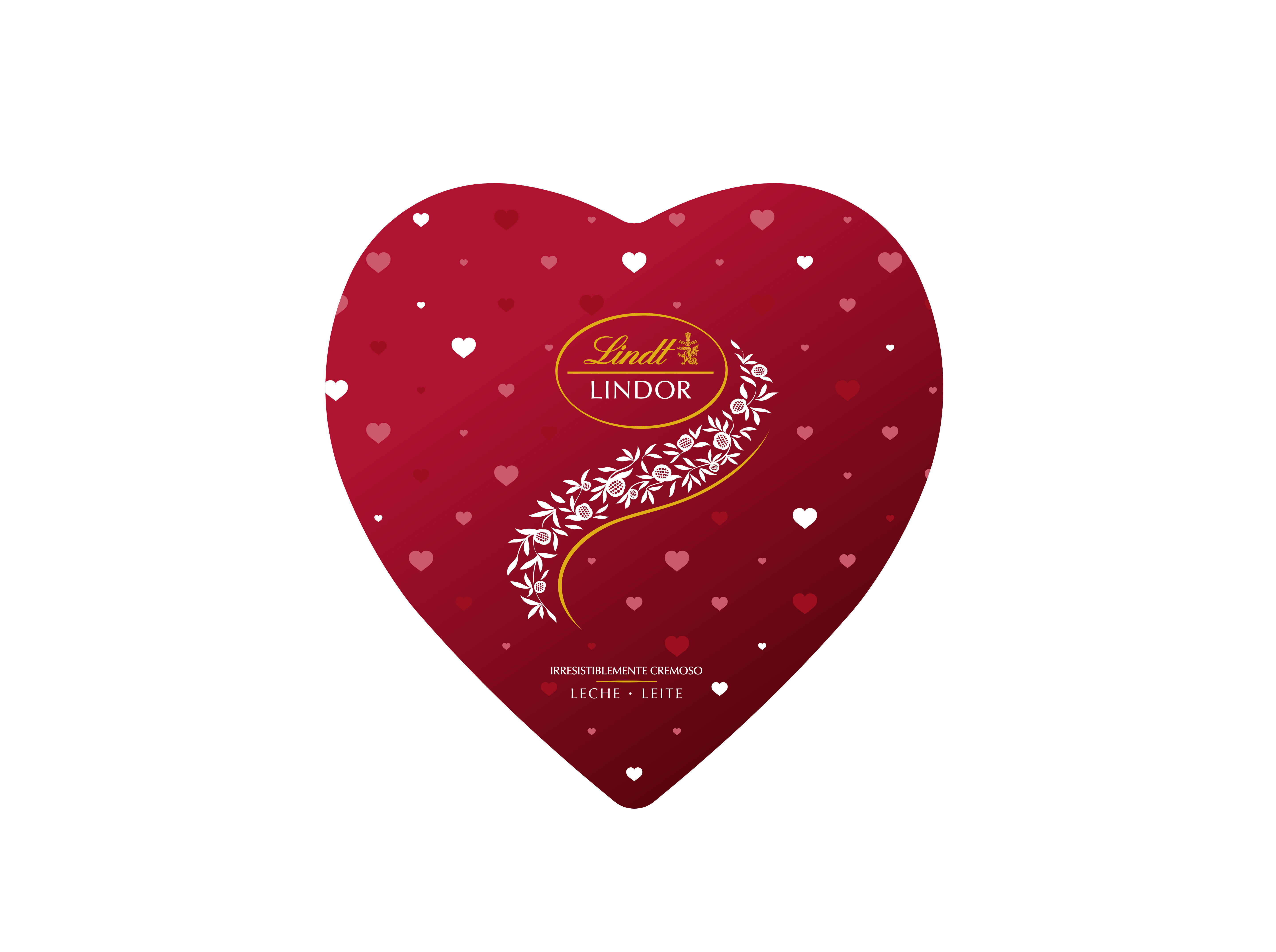 BOMBONS LINDT LINDOR LATA CORA&Ccedil;&Atilde;O 250G