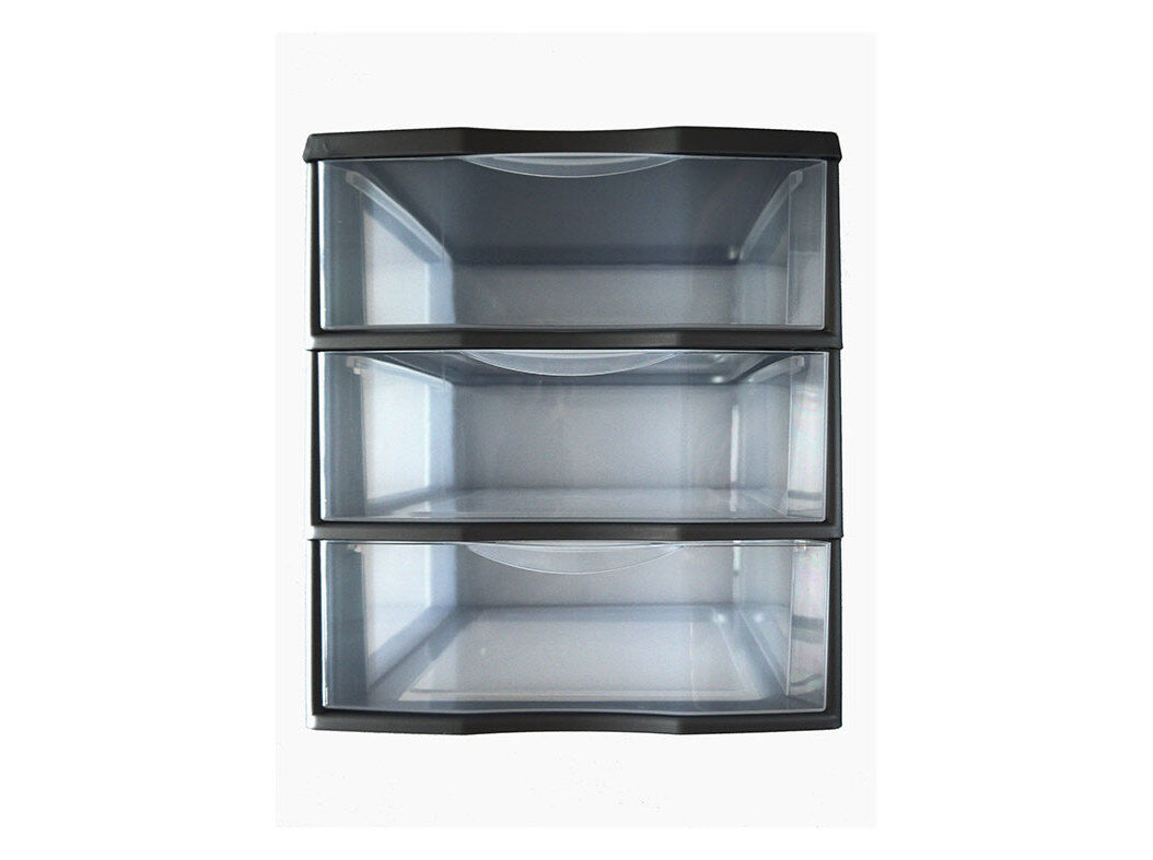 M&Oacute;DULO DE ARRUMA&Ccedil;&Atilde;O ACTUEL 3 GAVETAS 36.5X25.5X26CM