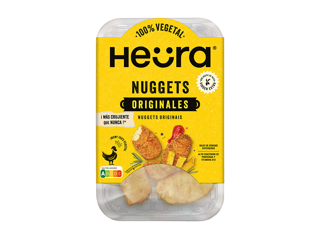 NUGGETS VEGETARIANOS HEURA 160 G image number 0