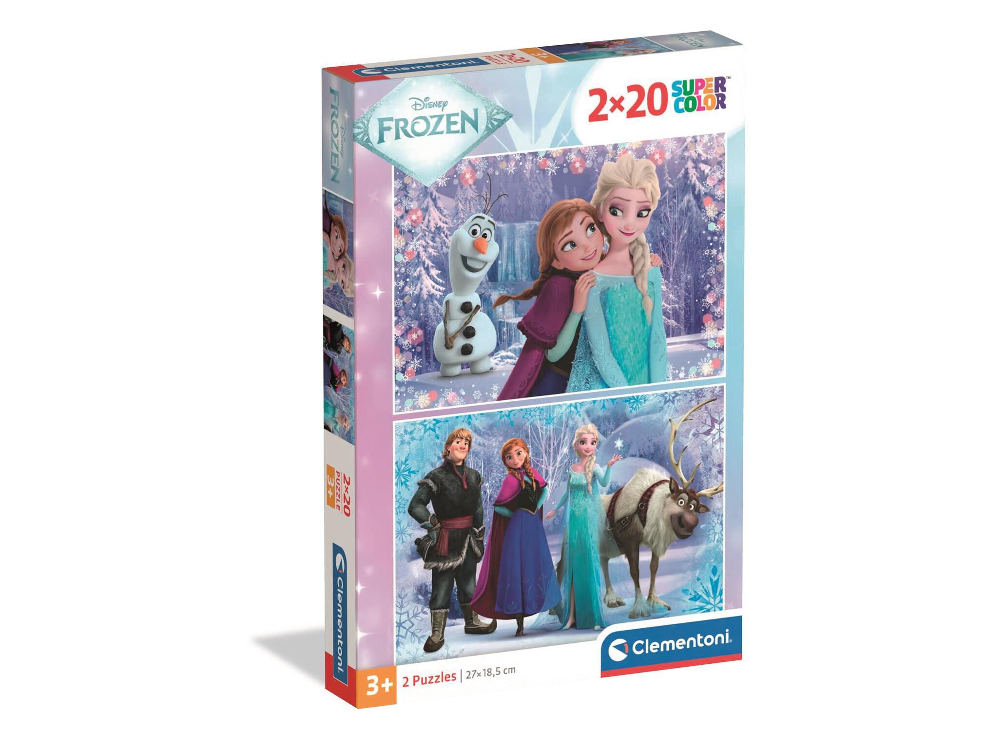 PUZZLE CLEMENTONI FROZEN 2X20