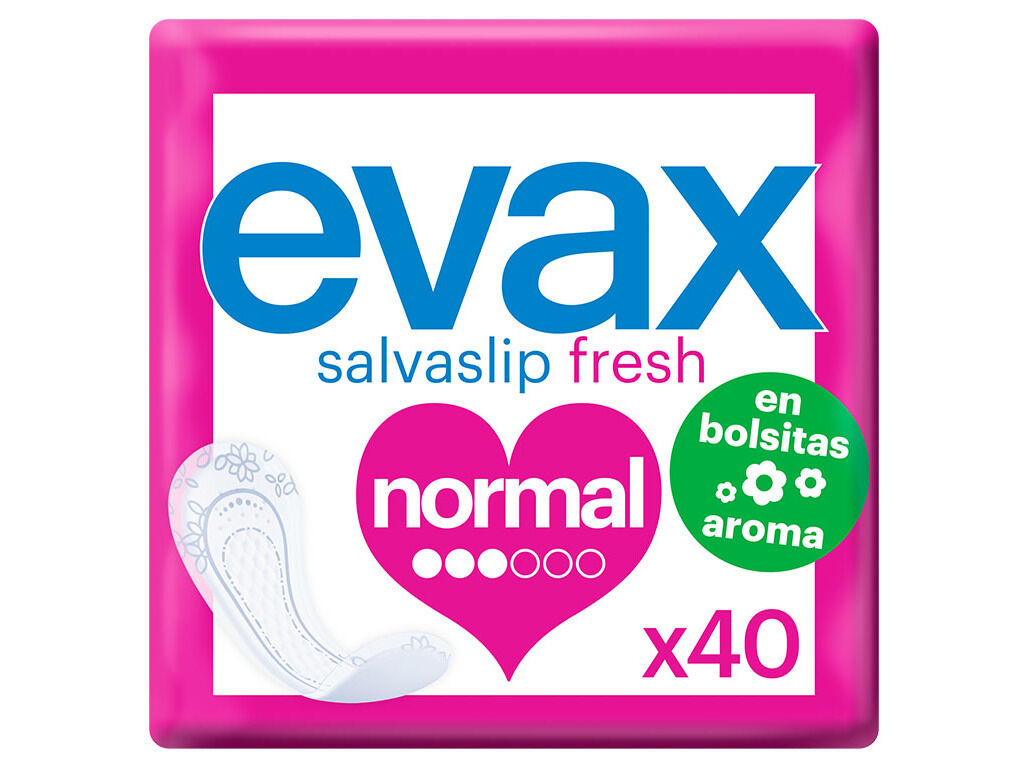 PENSOS DI&Aacute;RIOS FRESH NORMAL EM BOLSINHAS EVAX 40 UN image number 0