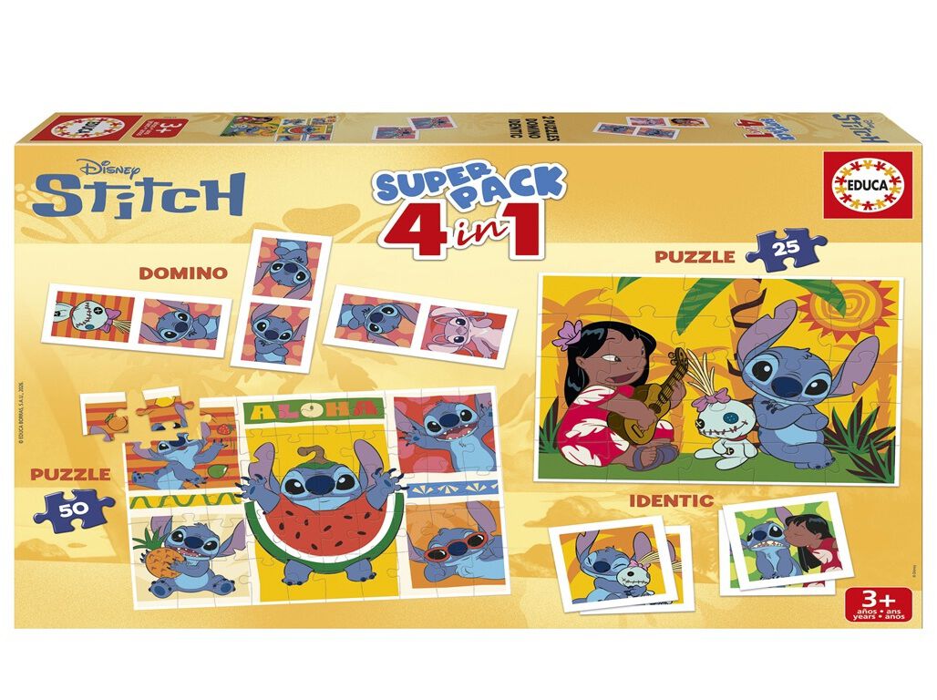 SUPERPACK STITCH EDUCA 4 EM 1 image number 0