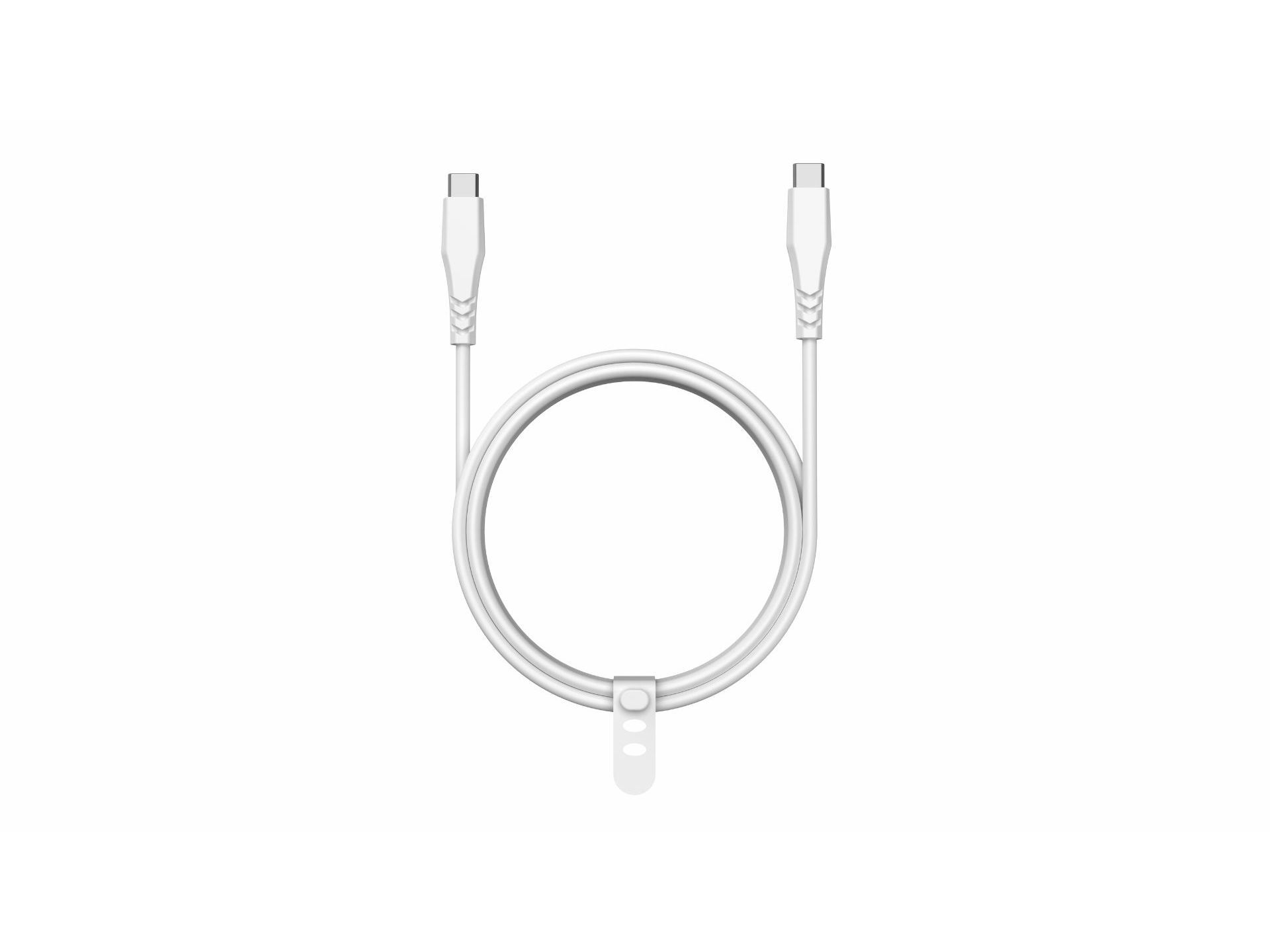 CABO USBC TO USBC QILIVE 600183145 BRANCO 1.2M 3A image number 0