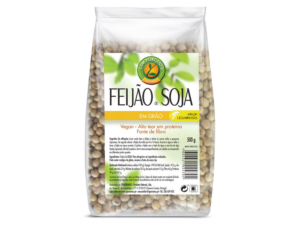 SOJA CEM PORCENTO GR&Atilde;O 500G image number 0