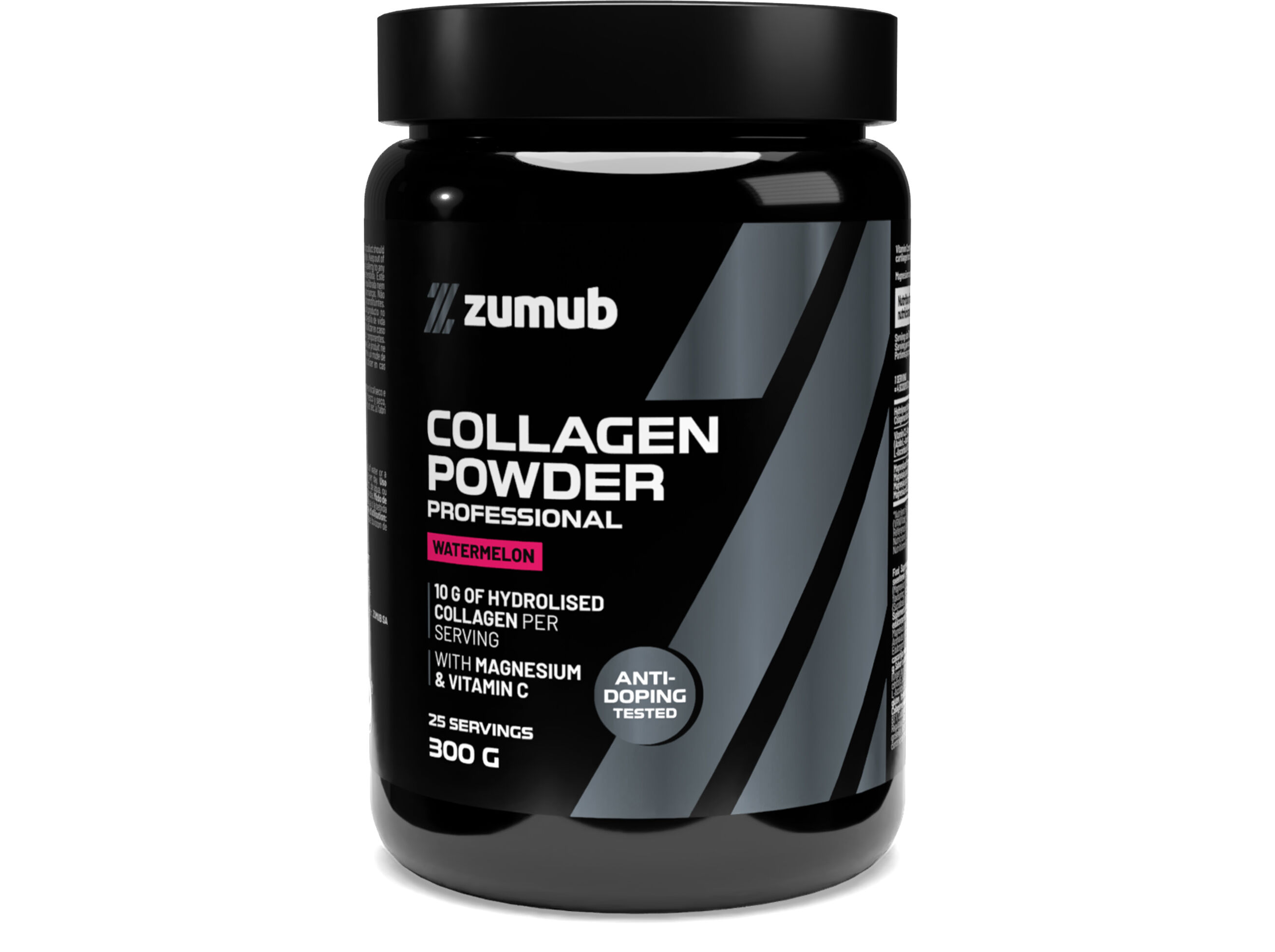 SUPLEMENTO ZUMUB COLAG&Eacute;NIO MELANCIA 300G image number 0