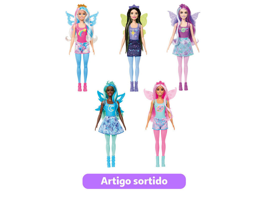 BONECA COLOR REVEAL BARBIE MODELOS SORTIDOS