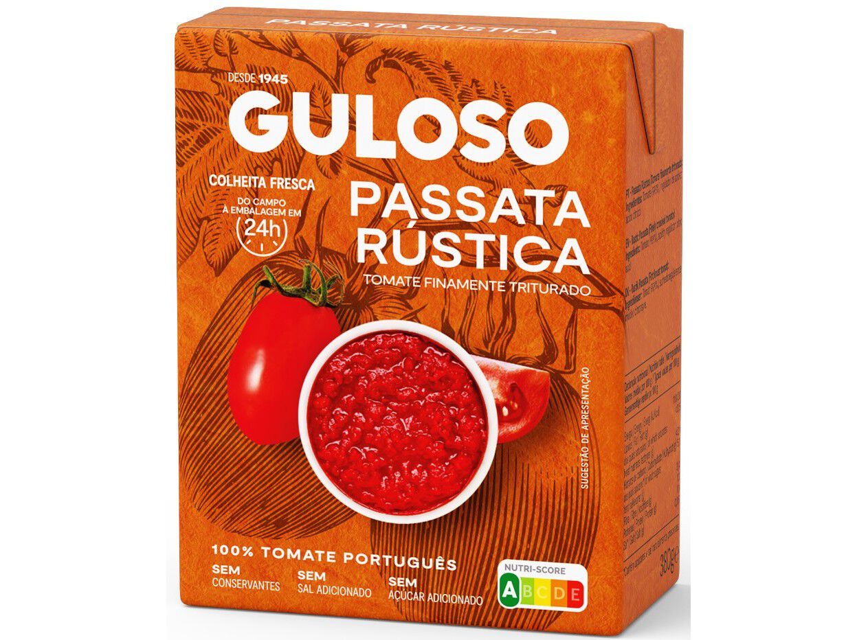 PASSATA TOMATE GULOSO R&Uacute;STICA 380G image number 0
