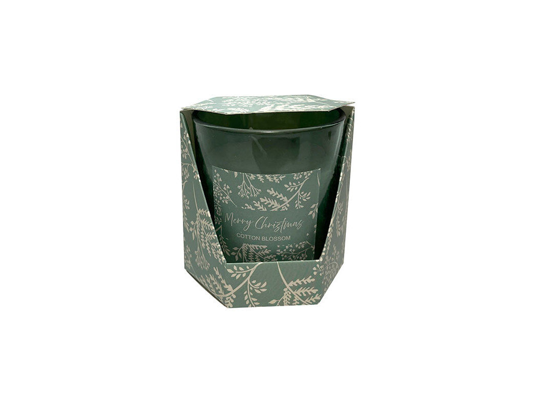 VELA PERFUMADA COM COPO ACTUEL ALGOD&Atilde;O &Oslash;7X8CM CAIXA GIFT image number 0